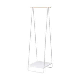 Coat Rack with Shelf (55" H)  - Steel - By Baano