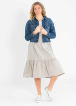 Ava Square Neck Midi Dress - Glamourous Grace