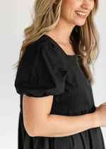 Ava Square Neck Midi Dress - Glamourous Grace