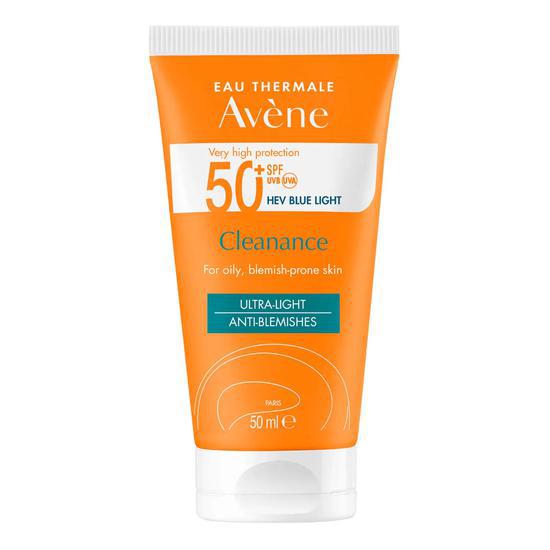 Avene Eau Thermale Sun Protect Emulsion SPF 50 Oily Sensitive 
Frag Free 50 Ml