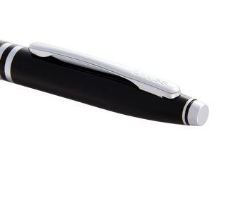 Avitar Black Lacquer Ballpoint Pen - By Baano