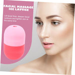 Silicone Ice Face Roller for Skincare Manual Massage Tool to Reduce Puffiness and Dark Circles Versatile Eye Roller for Men and Women for Sunburn Relief and Skin Care Routine