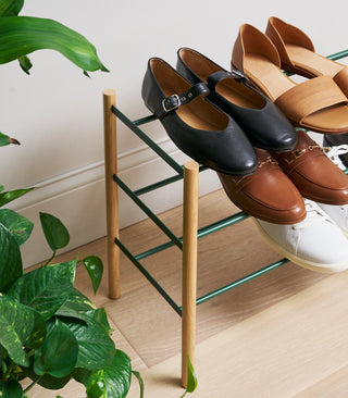 Expandable Shoe Rack (18" H)  - Steel - By Baano