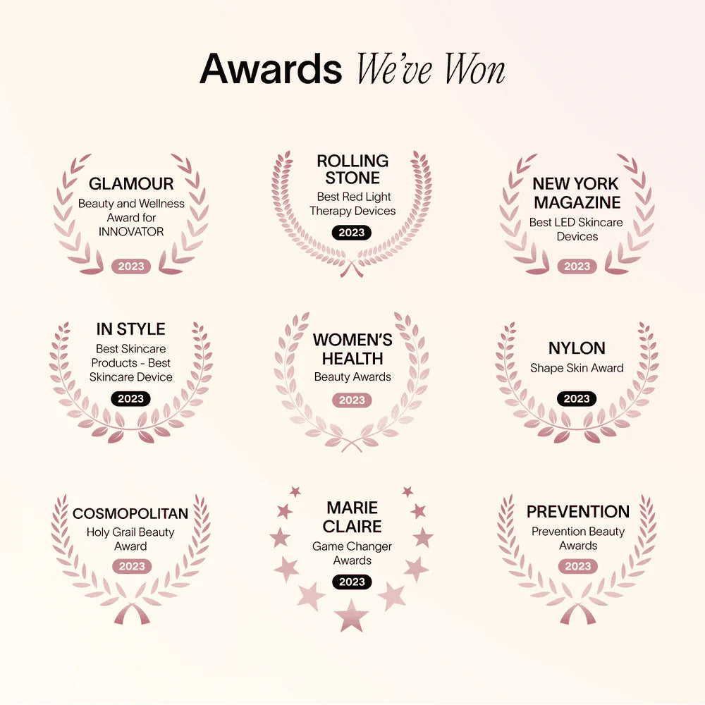 4-In-1 Radiant Renewal Skincare Wand with Red Light Therapy