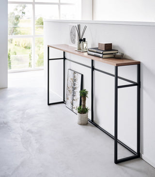 Long Console Table - Two Styles - Steel - By Baano