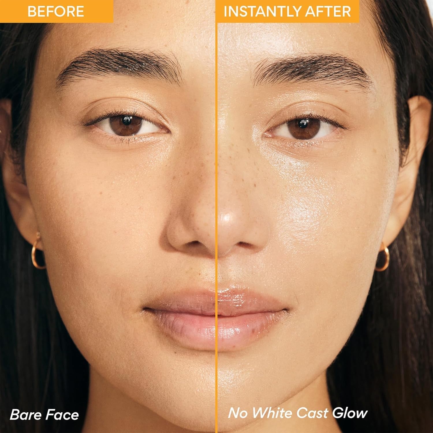 Daily UV Defense Sunscreen Broad Spectrum SPF 36, Invisible Korean Sunscreen for Face with No White Cast