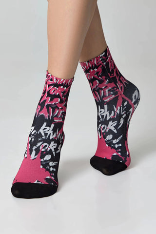 Dense Socks Conte Fantasy 912 - Fortune Pattern - By Baano