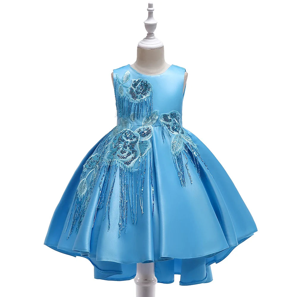 Cotton Dress With Lining For Little Girls - # GIAA221710001