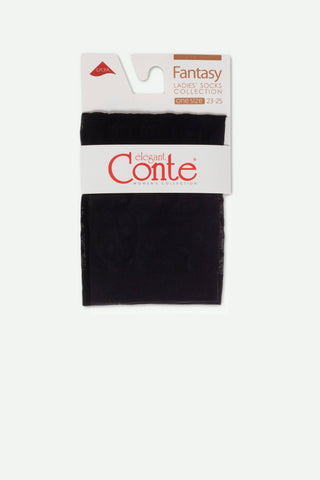 Socks Conte Fantasy - Small Diamond Pattern - By Baano