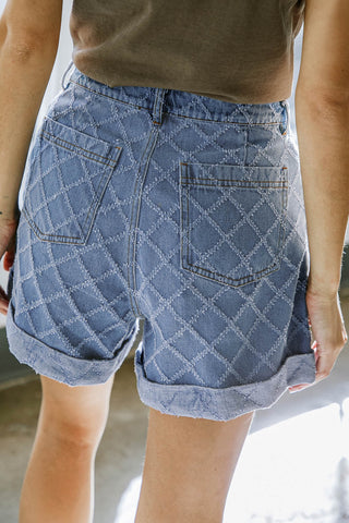 MEET ME THERE DENIM SHORT - By Baano