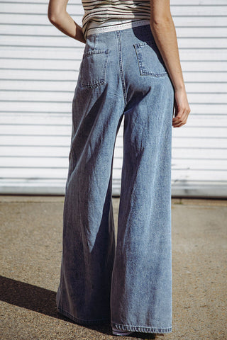 FOREVER WONDERING DENIM PANTS - By Baano