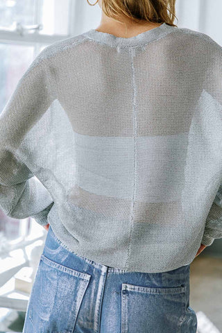 HERE GOES NOTHING SWEATER TOP - By Baano