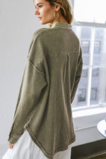 A CHILL MOMENT KNIT TOP - By Baano