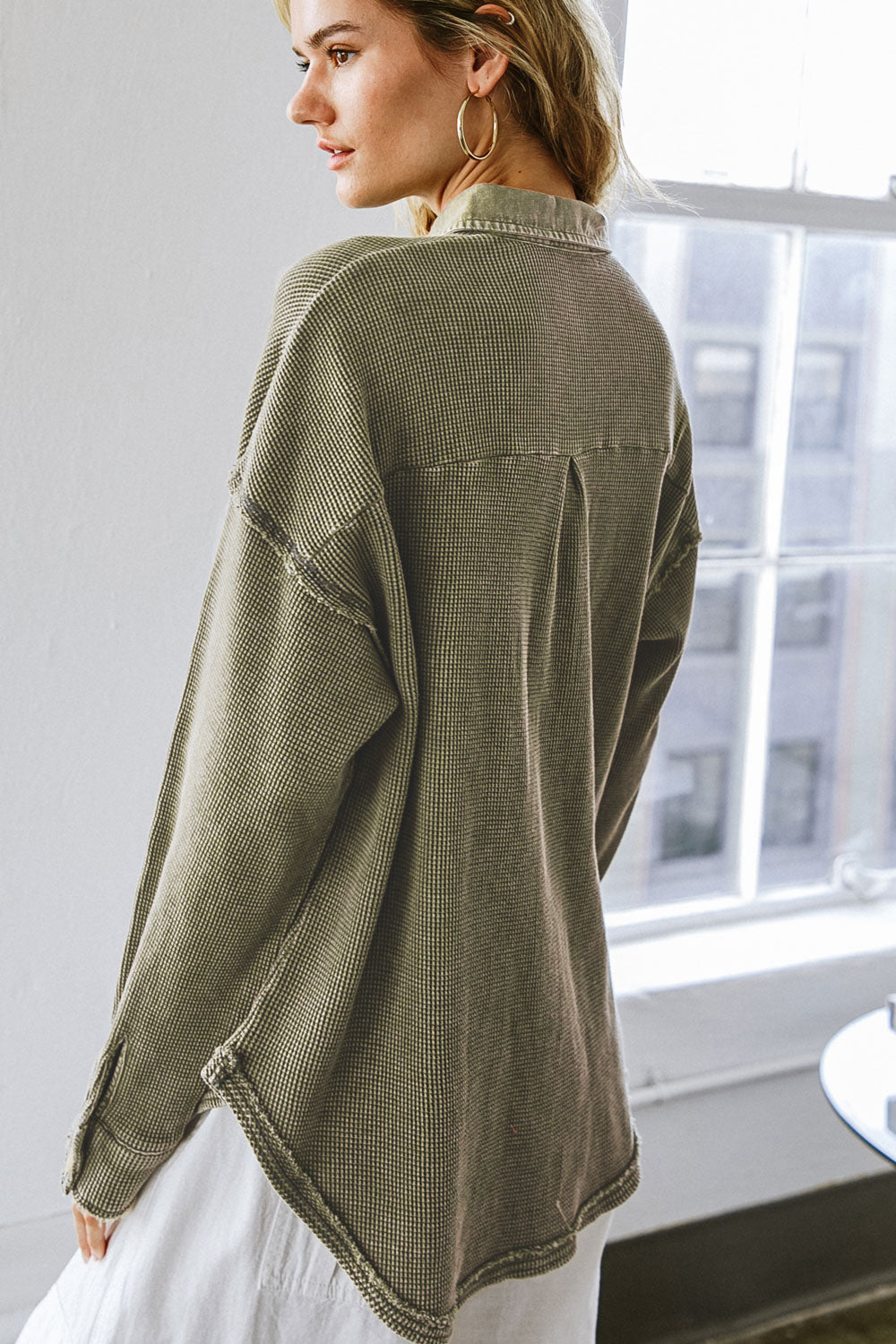 A CHILL MOMENT KNIT TOP - By Baano