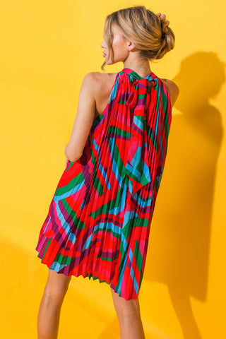 FOREVER UNIQUE WOVEN MINI DRESS - By Baano
