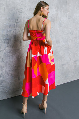 IF YOU DON'T MIND WOVEN MIDI DRESS - By Baano