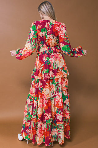 LEAVE YOU SPEECHLESS WOVEN MAXI DRESS