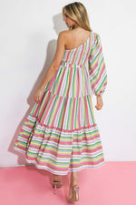 NO MATTER WHERE I GO WOVEN MIDI DRESS - By Baano