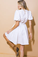 IN MY FEELINGS WOVEN MINI DRESS - By Baano