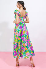 LOVE HAZE WOVEN MIDI DRESS - By Baano