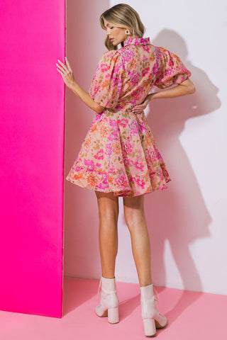 MY ONLY DESIRE WOVEN MINI DRESS - By Baano