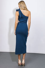 BALL OF JOY DENIM MIDI DRESS - By Baano