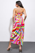 I'VE SEEN IT ALL WOVEN MIDI DRESS - By Baano