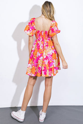 SWEET HARMONY WOVEN MINI DRESS - By Baano