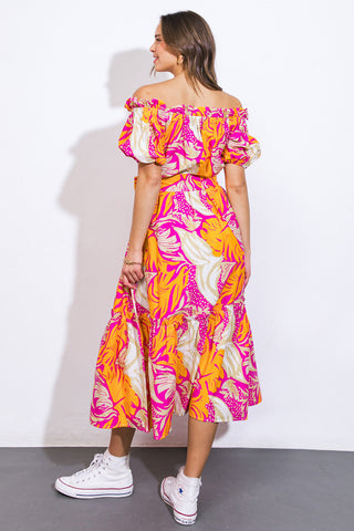 SCENIC OUTINGS WOVEN MINI DRESS - By Baano