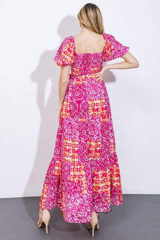 A LEAP OF FAITH WOVEN MAXI DRESS - By Baano