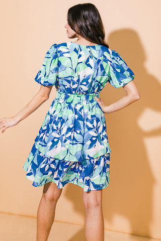 INSTANTLY LOVABLE WOVEN MINI DRESS - By Baano