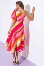 SWEETEN THE DAY WOVEN MIDI DRESS - By Baano