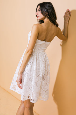 HEARD ABOUT US WOVEN MINI DRESS - By Baano