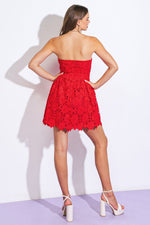 RHYTHM OF THE NIGHT WOVEN MINI DRESS - By Baano
