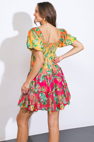 ROAD TO NASHVILLE WOVEN MINI DRESS - By Baano