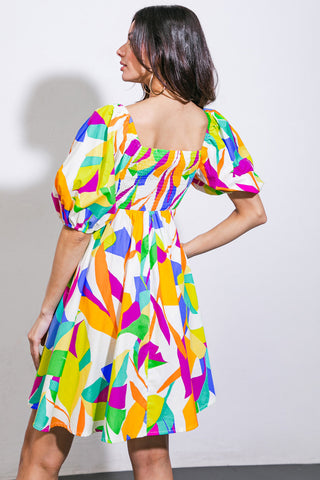 MEANT FOR YOU WOVEN MINI DRESS - By Baano