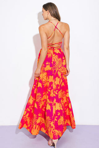 CLOSE TO YOUR HEART WOVEN MAXI DRESS - By Baano