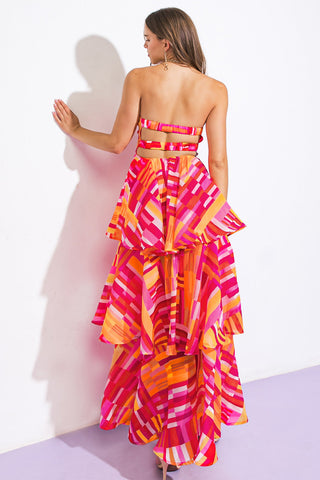 EVENING BREEZE WOVEN MAXI DRESS - By Baano