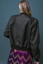 MY GREATEST JOY LEATHER JACKET - By Baano