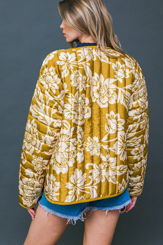 TOTALLY CONVINCED WOVEN PUFF JACKET - By Baano