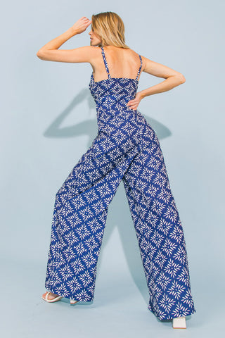 SEND A MESSAGE  WOVEN JUMPSUIT - By Baano