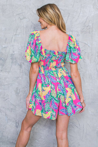 ST. JAMES CITY WOVEN ROMPER - By Baano