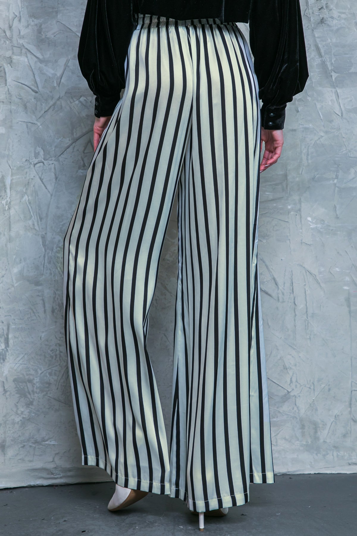 NOTHING TO REGRET SATIN PANTS - By Baano