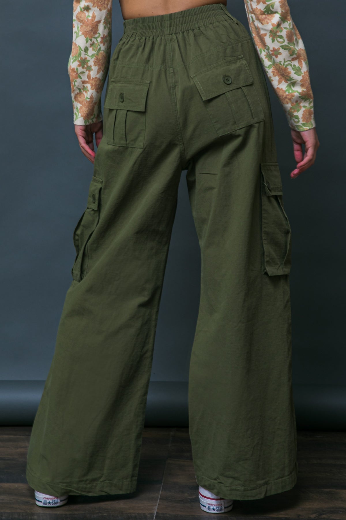 INCREDIBLE MOMENTS WOVEN CARGO PANTS - By Baano