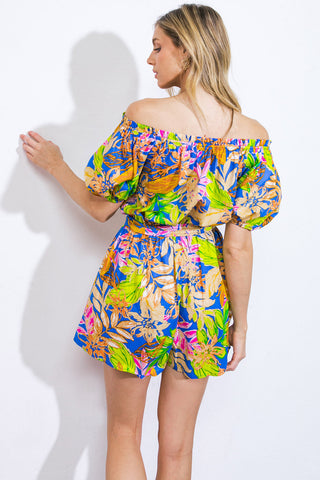OH SO LOVELY  WOVEN ROMPER - By Baano