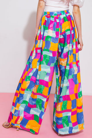 LOVELY STATEMENT WOVEN PANTS - By Baano