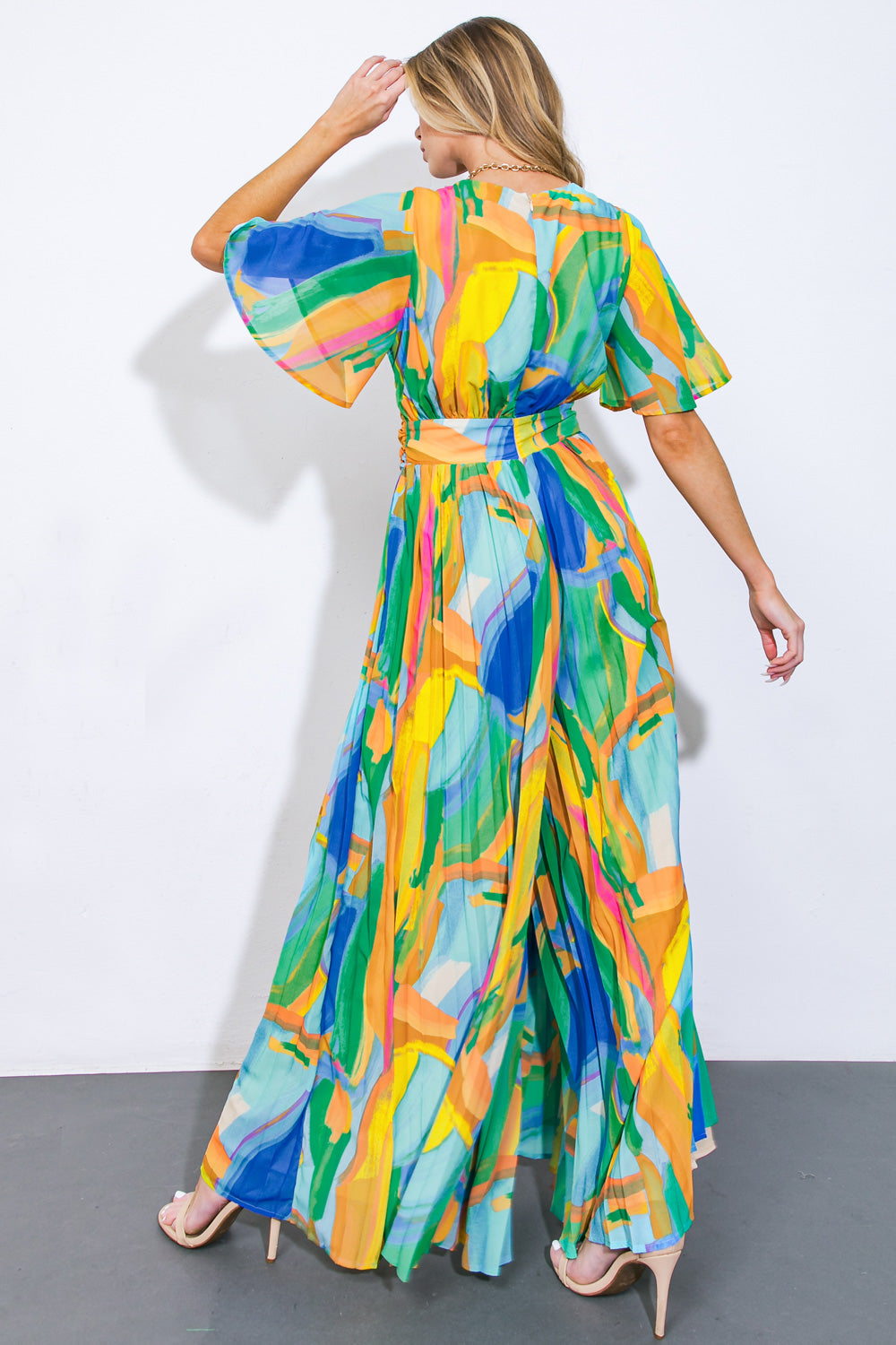 SPIRIT OF NOEL WOVEN JUMPSUIT - By Baano