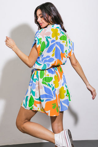 TUCKED AWAY WOVEN ROMPER - By Baano