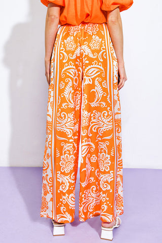SUNSET PROMISES WOVEN PANTS - By Baano