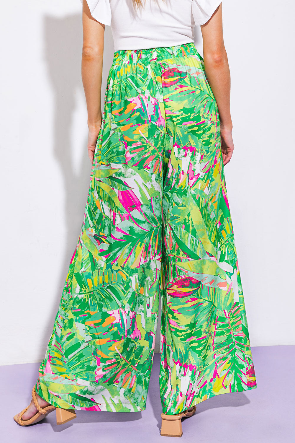 REACH OUT MY WOVEN PANTS - By Baano